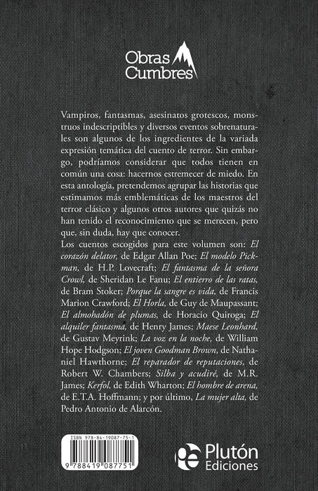 Antología de cuentos de terror