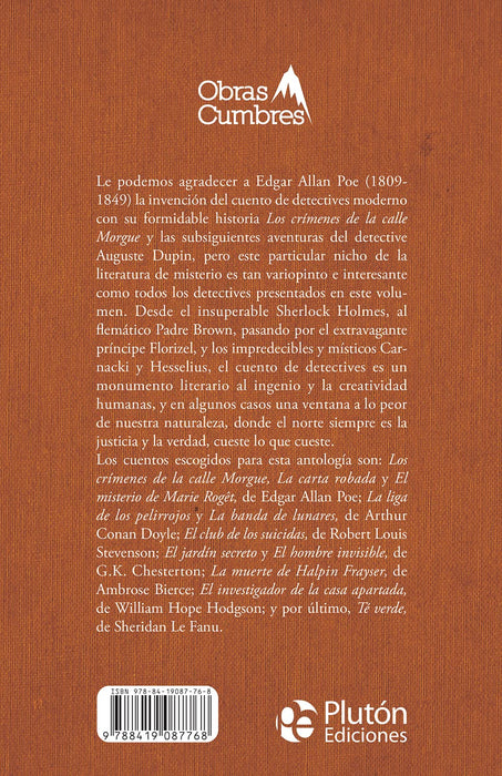 Antología de cuentos de detectives