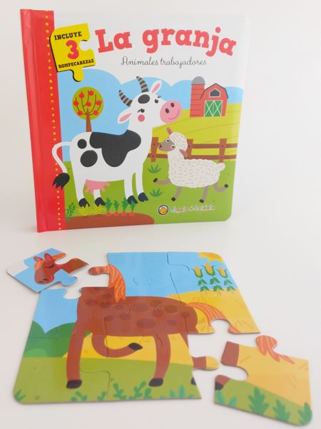 La Granja - Animales Trabajadores (Libro con rompecabezas)