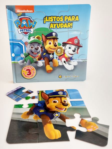 Listos para Ayudar - Paw Patrol - Puzzle Books