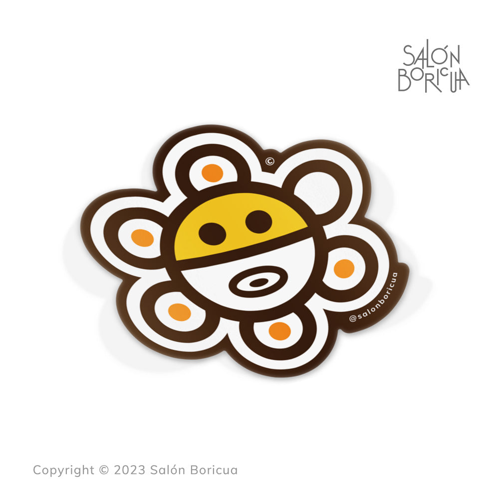 Sol Taíno (Premium Sticker) — Libros787.com