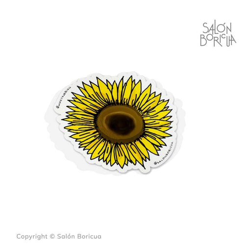 Flor de Girasol (Premium Sticker)