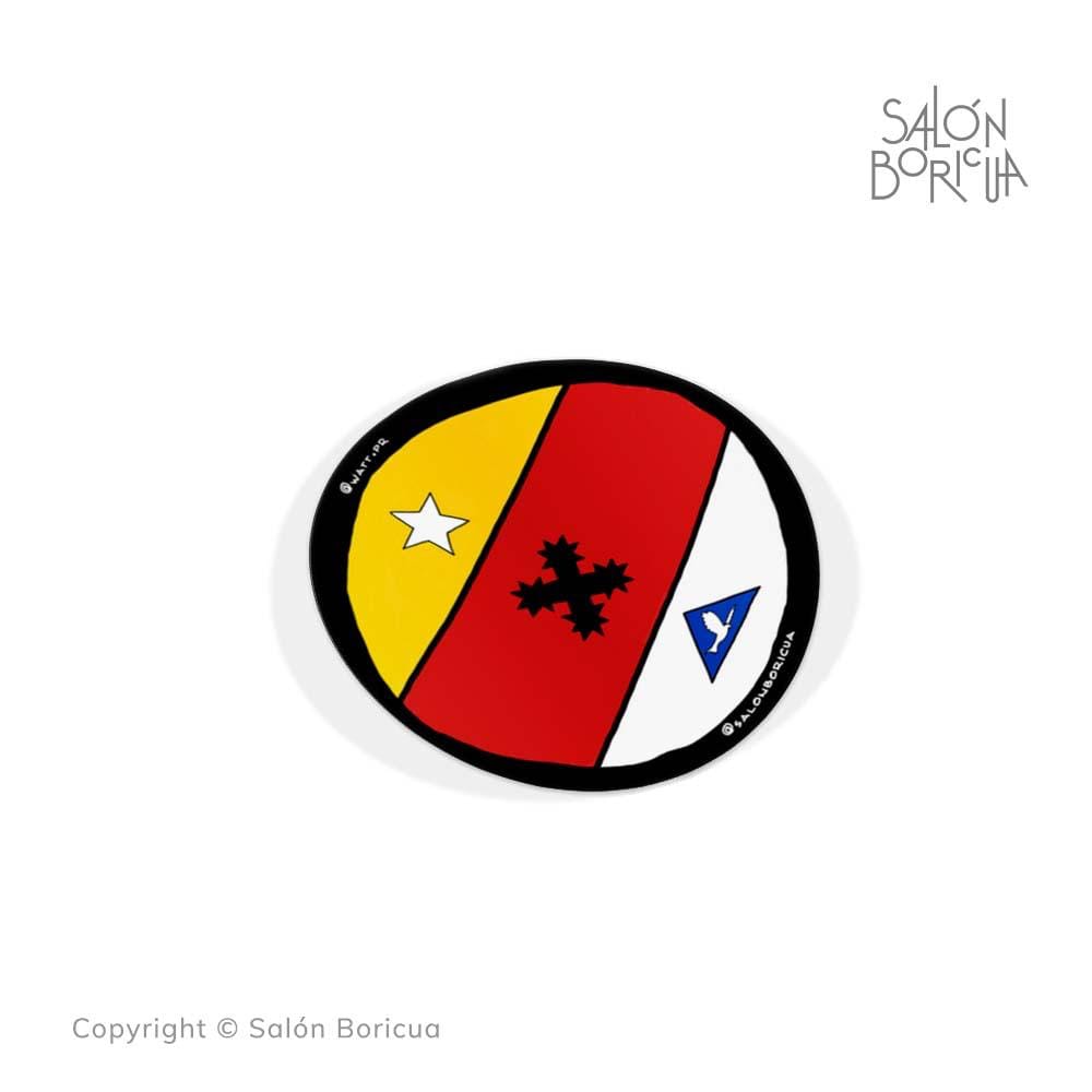 Bandera: Aguada Rounded #02 (Premium Sticker) — Libros787.com