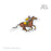 Caballo y Jinete Boricua (Premium Sticker)