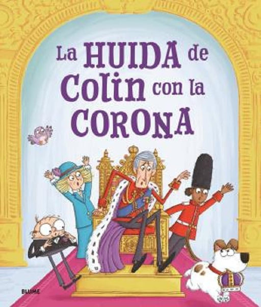 La huida de Colin con la corona: Una coronación accidentada