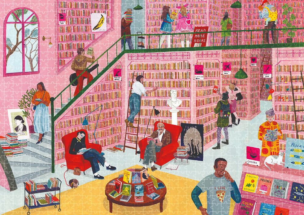 Amantes de los Libros - Puzzles Literarios