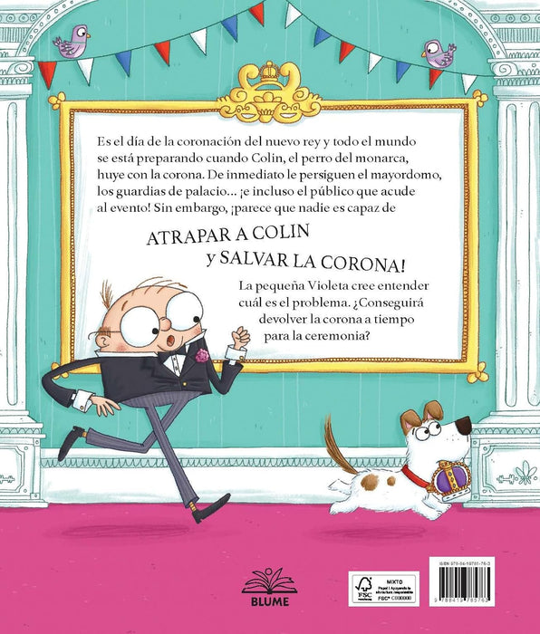 La huida de Colin con la corona: Una coronación accidentada