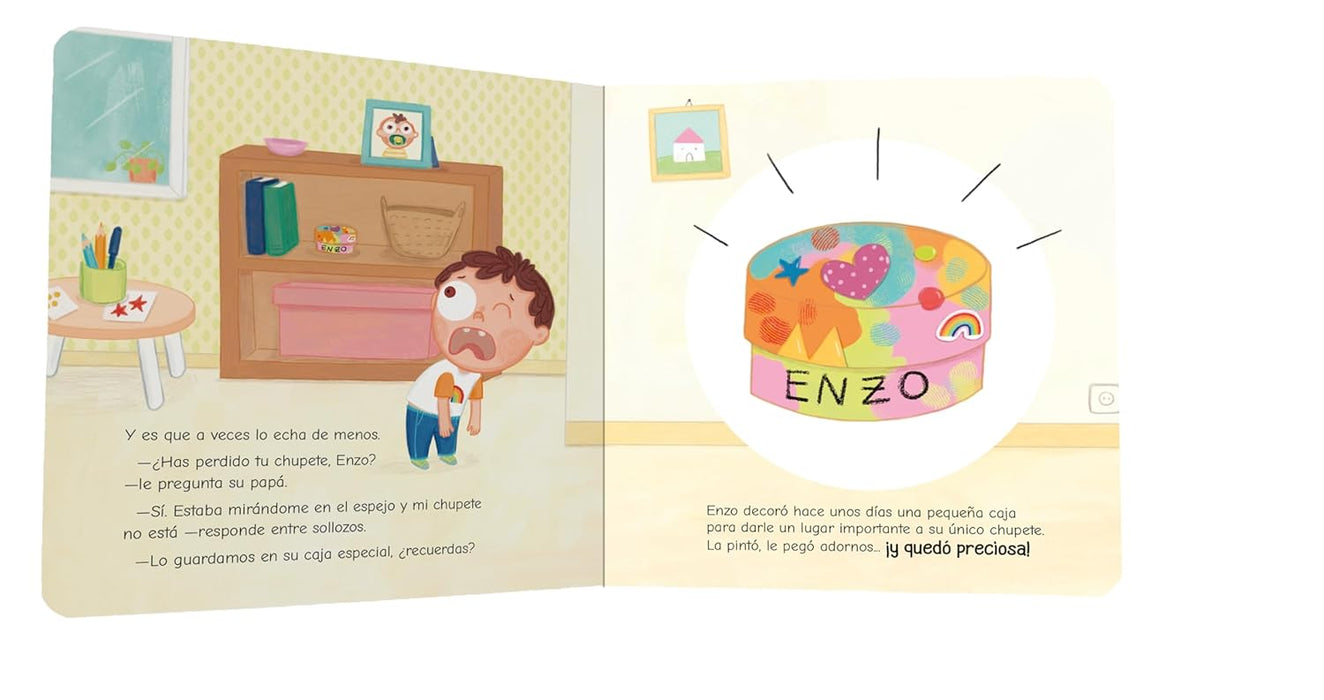 ChupeTeDejo: Enzo deja el chupete