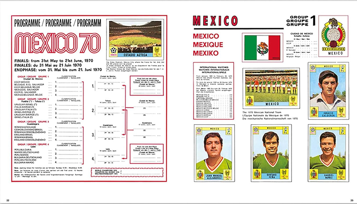 World Cup Panini Football Collections 1970-2026 [PRE-ORDER]
