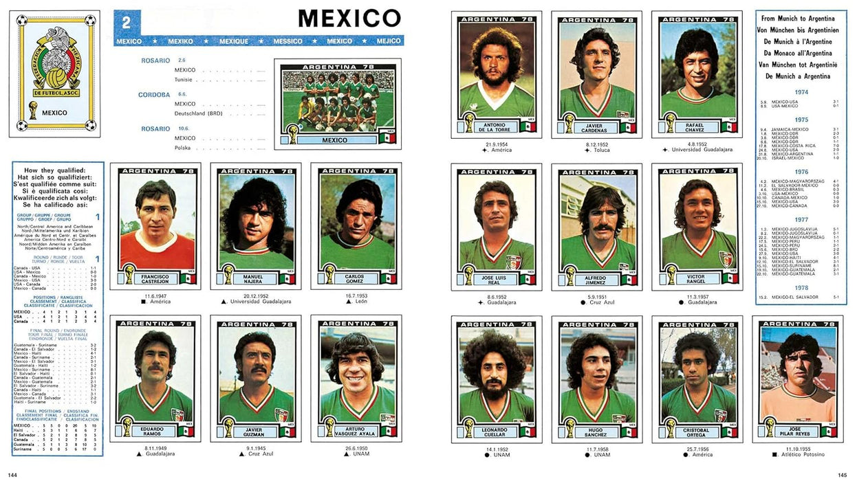 World Cup Panini Football Collections 1970-2026 [PRE-ORDER]