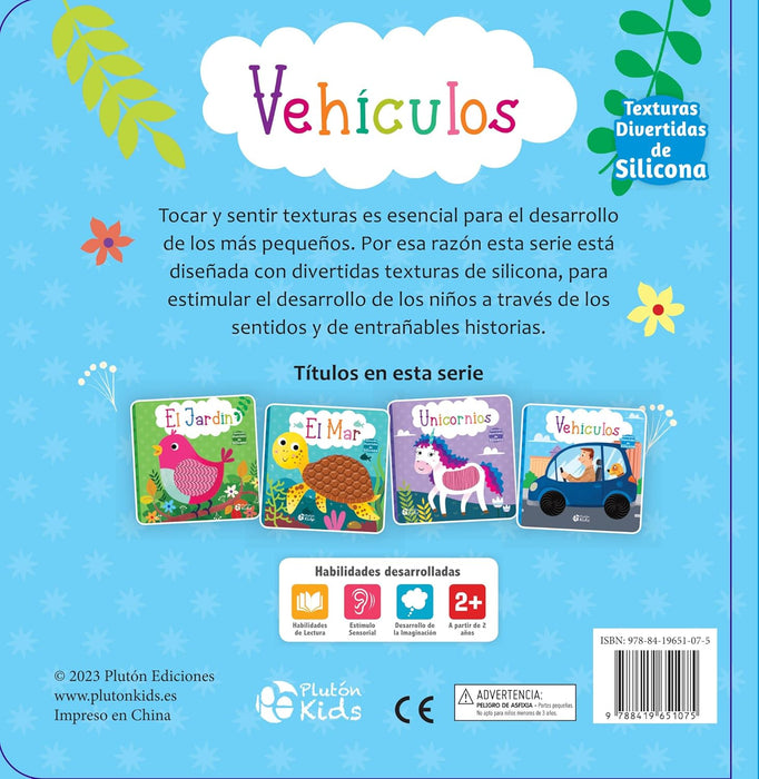 Vehículos - Texturas Divertidas de Silicona