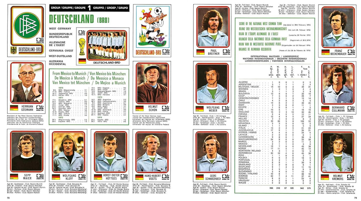 World Cup Panini Football Collections 1970-2026 [PRE-ORDER]