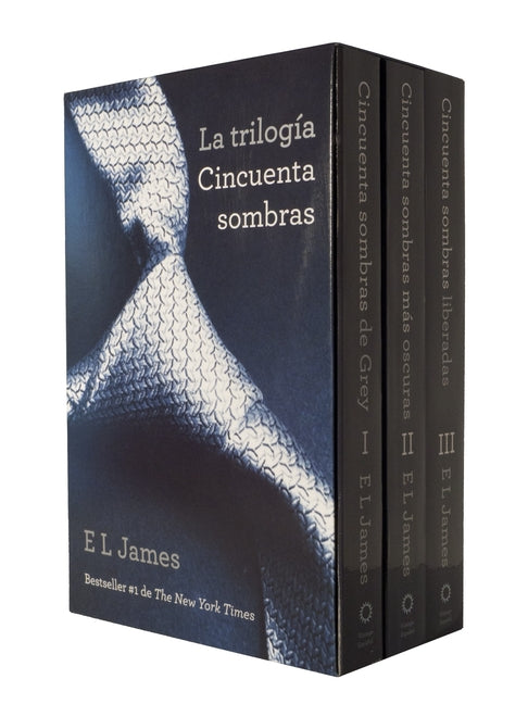 Estuche Trilogía Cincuenta Sombras 3 Title Boxed Set: Cincuenta Sombra de Grey; Cincuenta Sombras Mas Oscuras Cincuenta Sombras Liberadas 3- Volume Bo