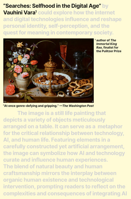 Searches: Selfhood in the Digital Age