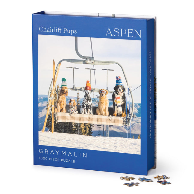 Gray Malin Aspen 1000 Piece Book Box Puzzle
