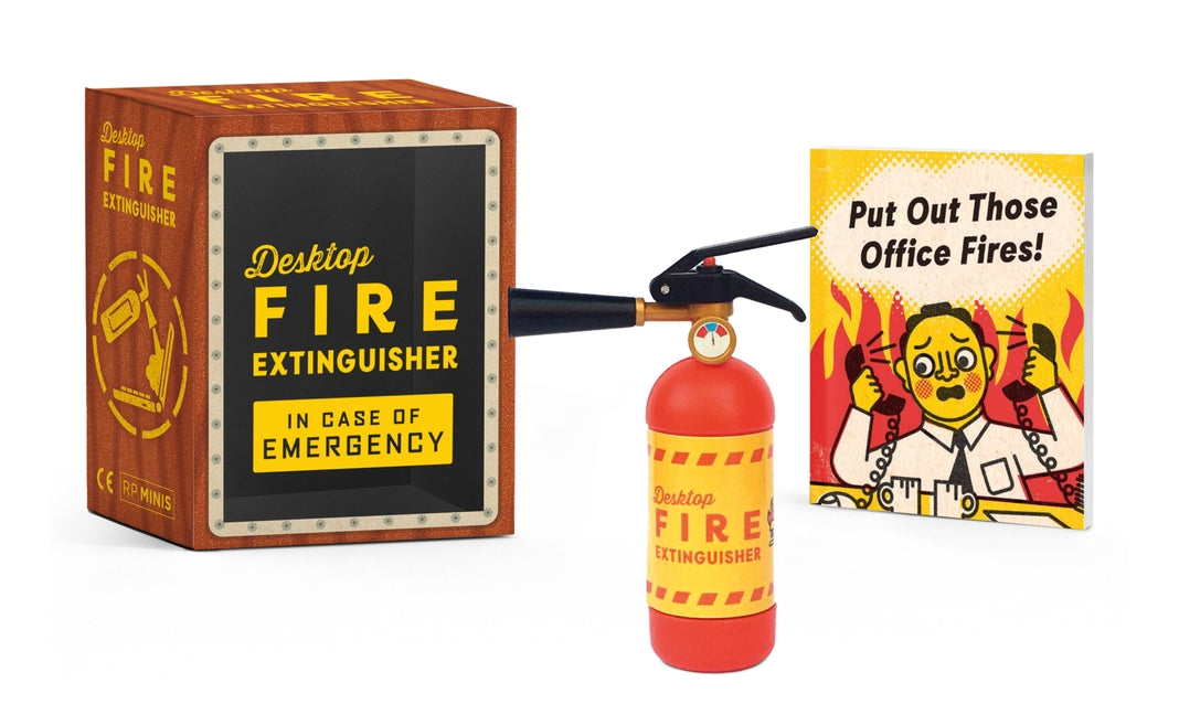 Desktop Fire Extinguisher [With Battery]