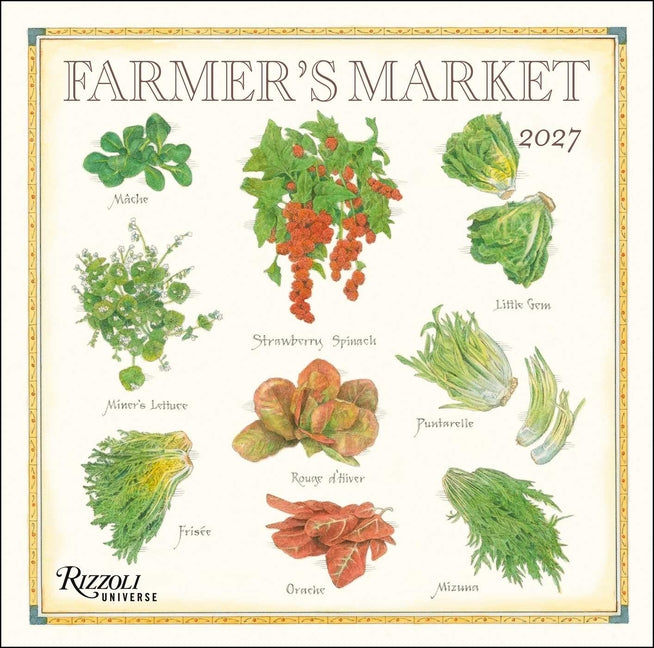 Farmer's Market 2027 Wall Calendar