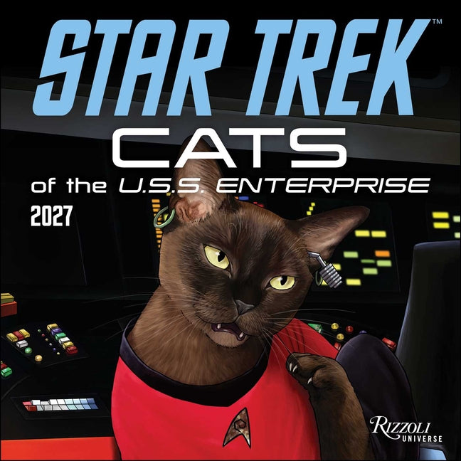 Star Trek: Cats 2027 Wall Calendar