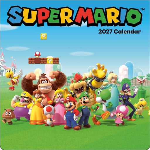 Super Mario 2027 Wall Calendar