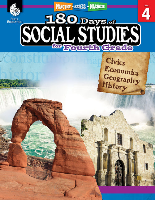 180 Days(r) Social Studies for Fourth Grade: Practice, Assess, Diagnose