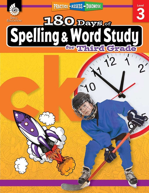 180 Days(r) Spelling and Word Study for Third Grade: Practice, Assess, Diagnose