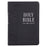 KJV Bible Compact Large Print (Faux Leather, Black)