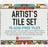 Studio Series Artist's Tiles: White (75 Pack)