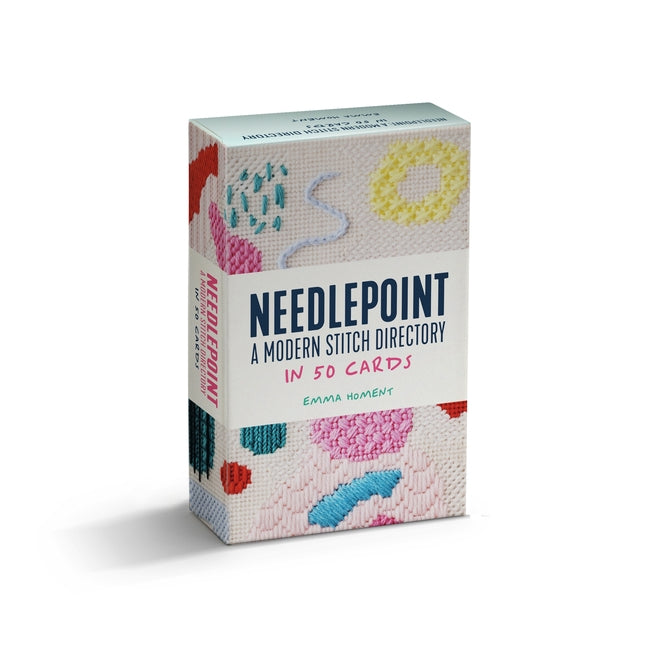 Needlepoint: A Modern Stitch Directory Card Deck: A Modern Stitch Directory in 50 Cards