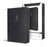 La Biblia Católica Letra Y Tamaño Grande. Símil Piel Negra, Cremallera / Catholic Bible in Spanish Black Leathersoft with Zipper