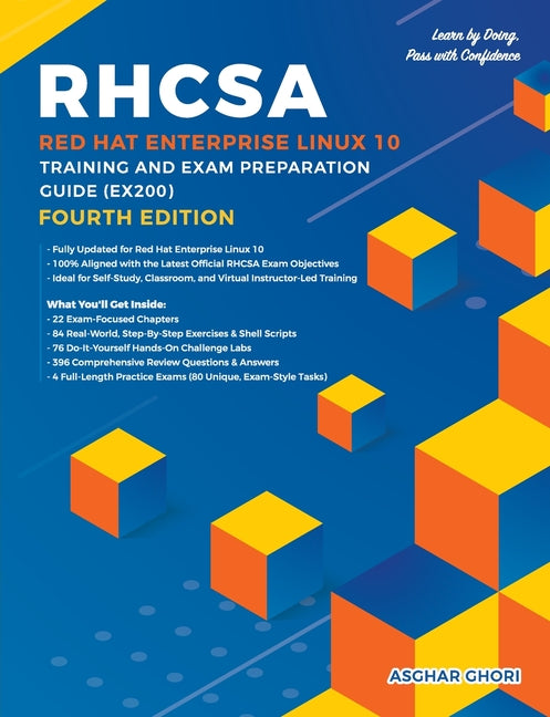 RHCSA Red Hat Enterprise Linux 10: Training and Exam Preparation Guide (EX200), Fourth Edition