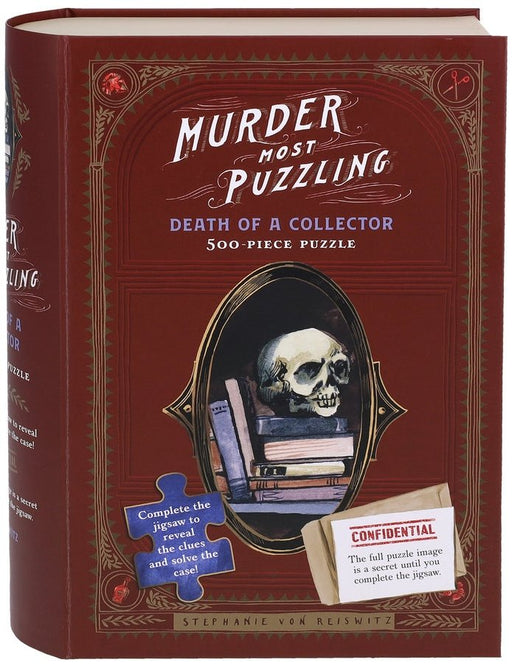 Murder Most Puzzling Death of a Collector 500-Piece Puzzle