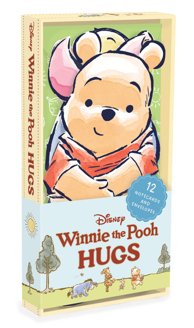 Disney Winnie the Pooh Hugs Notecards: 12 Notecards and Envelopes