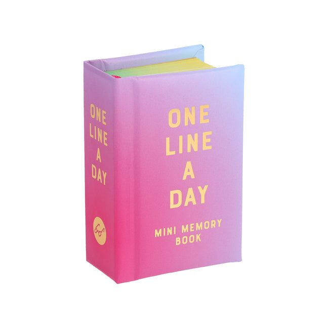 Radiant Glow Mini One Line a Day: A One-Year Memory Book