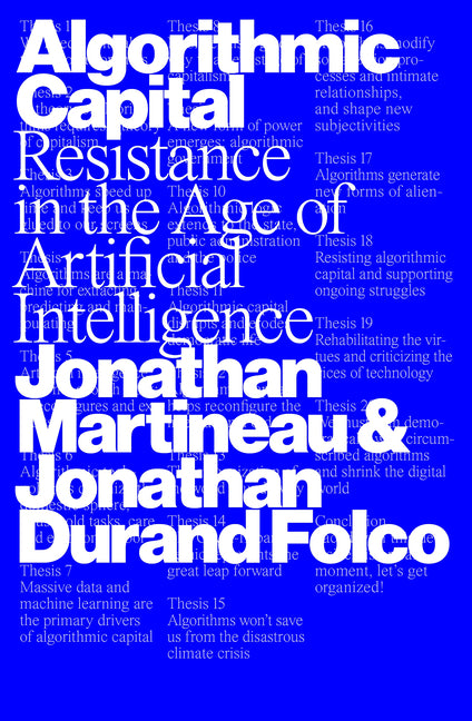 Algorithmic Capital: Resistance in the Age of Artificial Intelligence