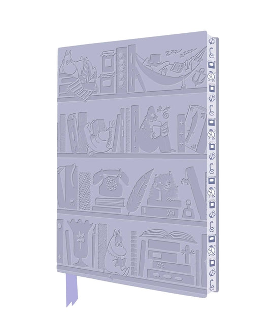 Moomin Bookshelves Artisan Art Notebook (Flame Tree Journals)