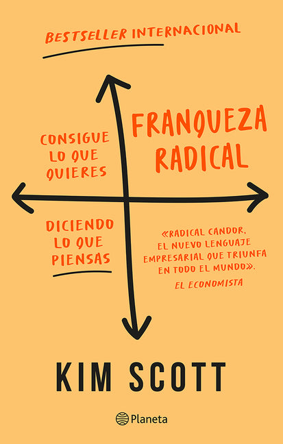 Franqueza Radical: Consigue Lo Que Quieres Diciendo Lo Que Piensas / Radical Candor: Be a Kick-Ass Boss Without Losing Your Humanity