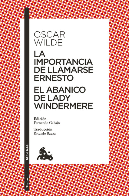 La Importancia de Llamarse Ernesto. El Abanico de Lady Windermere (Obra de Teatro) / The Importance of Being Earnest. Lady Windermere's Fan (a Play)