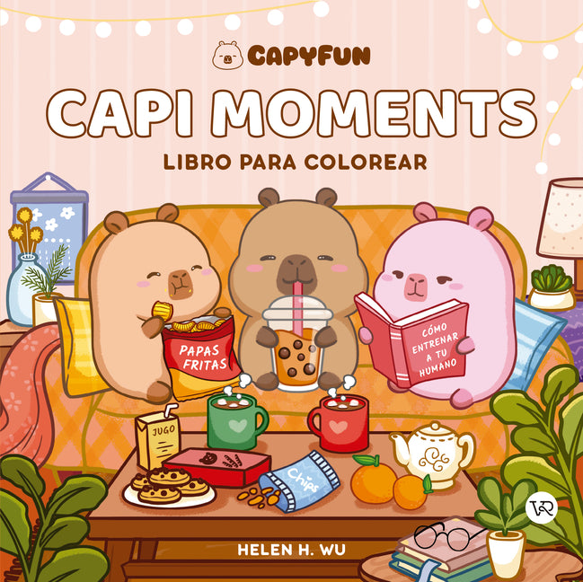 Capi Moments: Libro Para Colorear