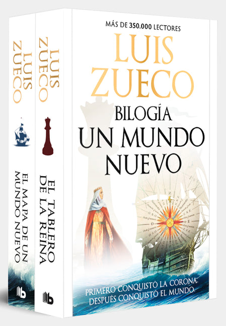 Pack Bilogía Un Mundo Nuevo (Contiene: El Tablero de la Reina; El Mapa de Un Mundo Nuevo) / A New World Two-Book Bundle: The Queen's Board, Map of a N