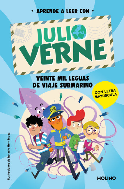 Phonics in Spanish-Aprende a Leer Con Julio Verne: Veinte Mil Leguas de Viaje Submarino / Phonics in Spanish-Twenty-Thousand Leagues Under the Sea