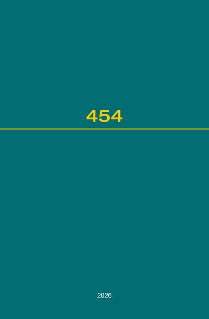 Recueil Des Cours, Collected Courses, Tome 454