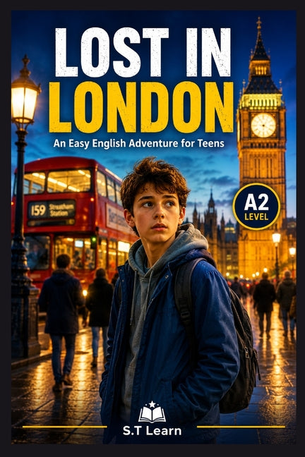 Lost in London: Learn English with an Exciting Story Improve Vocabulary, Reading Comprehension, and Confidence for Ages 9 to 14 Perfect for ESL and EL