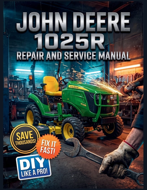 John Deere 1025r Repair and Service Manual: The Complete Illustrated Step-by-Step Guide to Dealership-Level Diagnostics, Routine Maintenance, and Adva