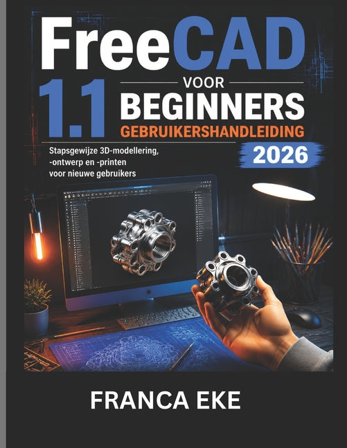 FreeCAD 1.1 VOOR BEGINNERS GEBRUIKERSHANDLEIDING 2026: Stapsgewijze 3D-modellering, -ontwerp en -printen voor nieuwe gebruikers