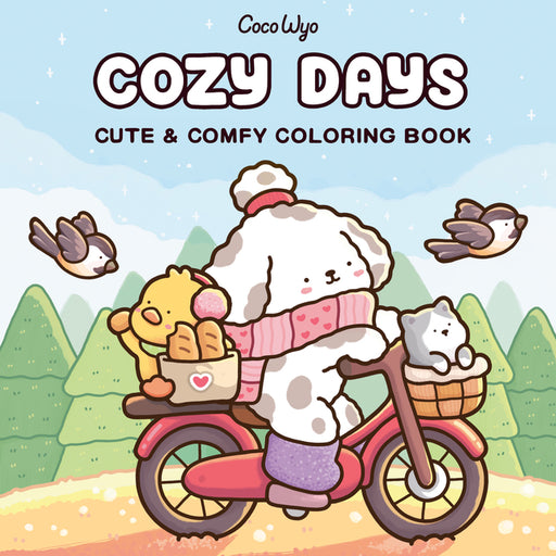 Cozy Days: Coloring Book for Adults and Kids