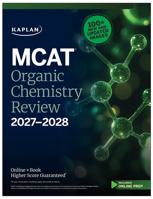 MCAT Organic Chemistry Review 2027-2028: Online + Book