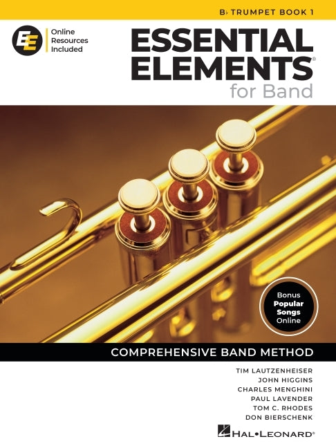 Essential Elements for Band BB Trumpet Book 1 with Eei Online Resources Trumpet Method Book and Sheet Music for Students and Teachers Band Method Song