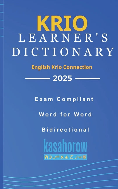 Krio Learner's Dictionary