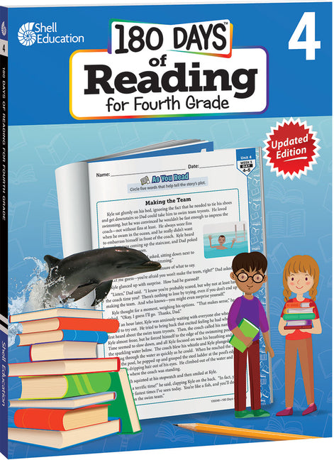 180 Days(r) Reading for Fourth Grade, 2nd Edition: Practice, Assess, Diagnose