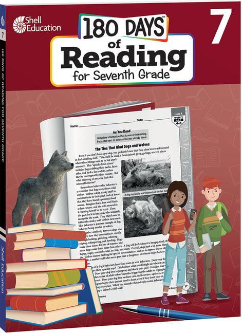 180 Days(r) Reading for Seventh Grade: Practice, Assess, Diagnose
